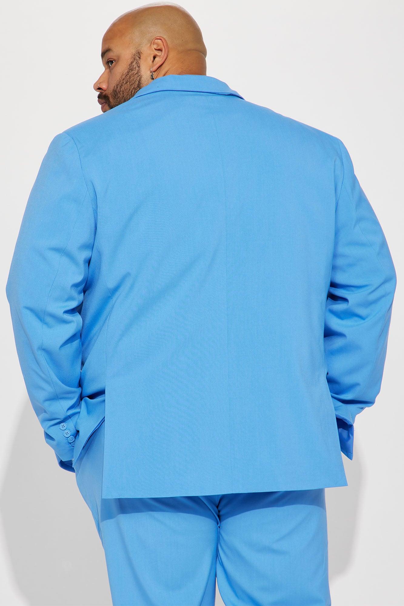 The Modern Stretch Suit Jacket - Blue Product Image