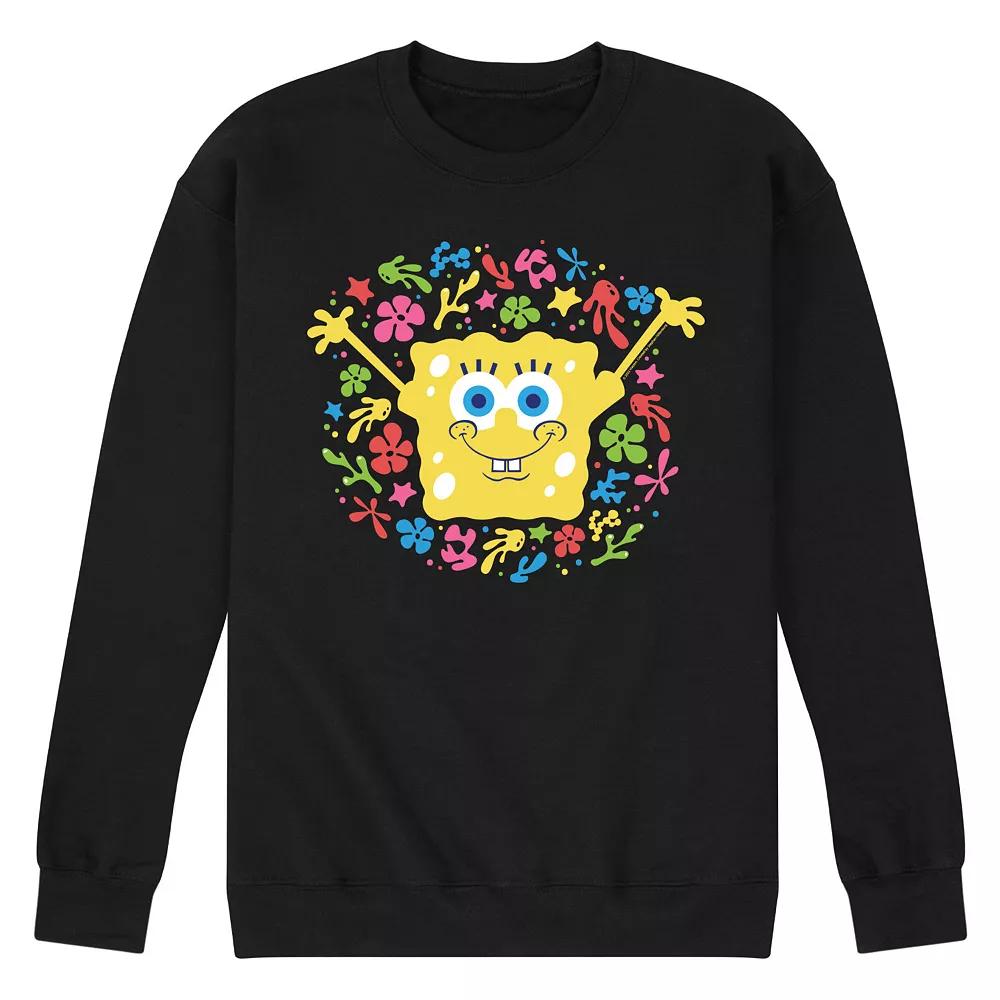 Men's SpongeBob SquarePants Fleece Sweatshirt,  Product Image
