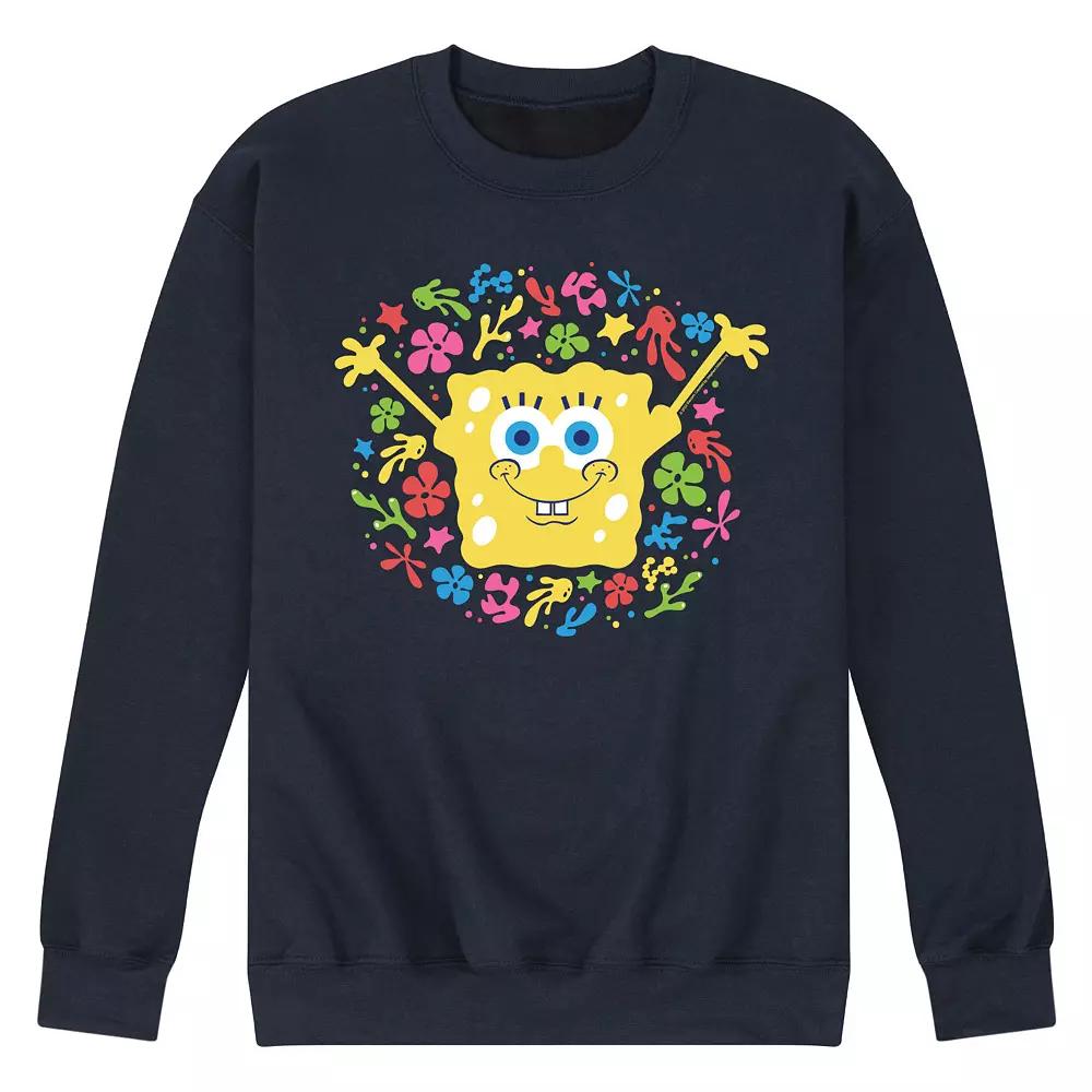 Men's SpongeBob SquarePants Fleece Sweatshirt,  Product Image