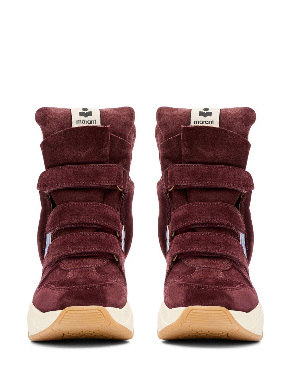 Balskee suede panelled wedge sneakers Product Image