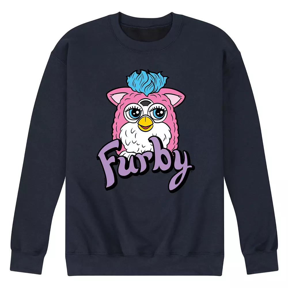 Men's Furby With Logo Fleece Sweatshirt,  Product Image