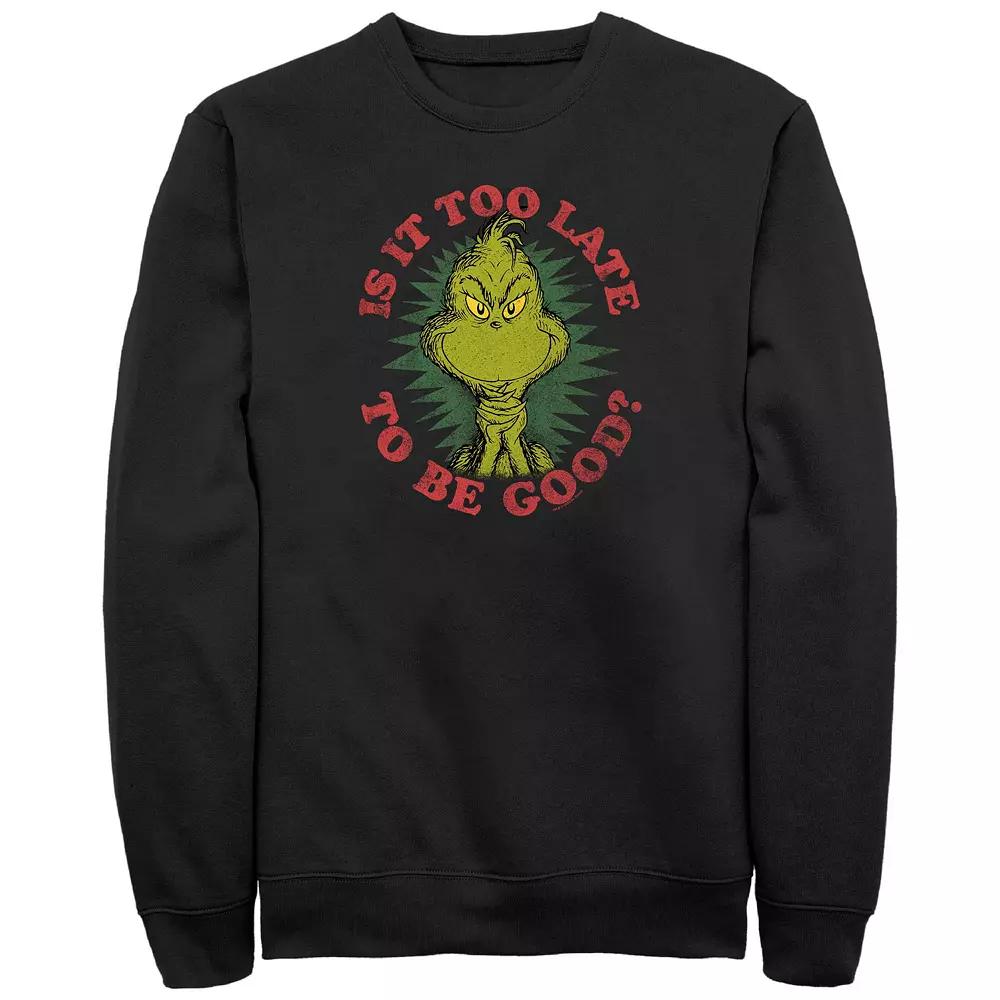 Big & Tall Stranger Things Surfer Boy Pizza Season's Greetings Graphic Fleece, Men's,  Product Image