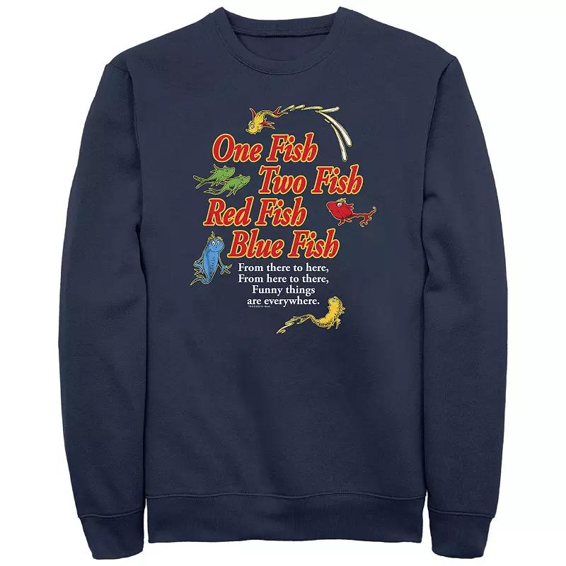 Big & Tall Dr. Seuss Grinch Ready To Attack Graphic Fleece, Men's,  Product Image