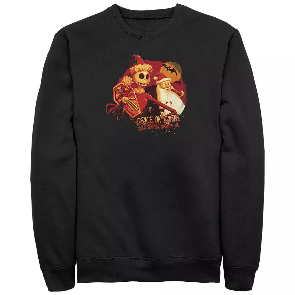 Disney's The Nightmare Before Christmas Peace On Earth Good Scares Big & Tall Graphic Fleece, Men's,  Product Image