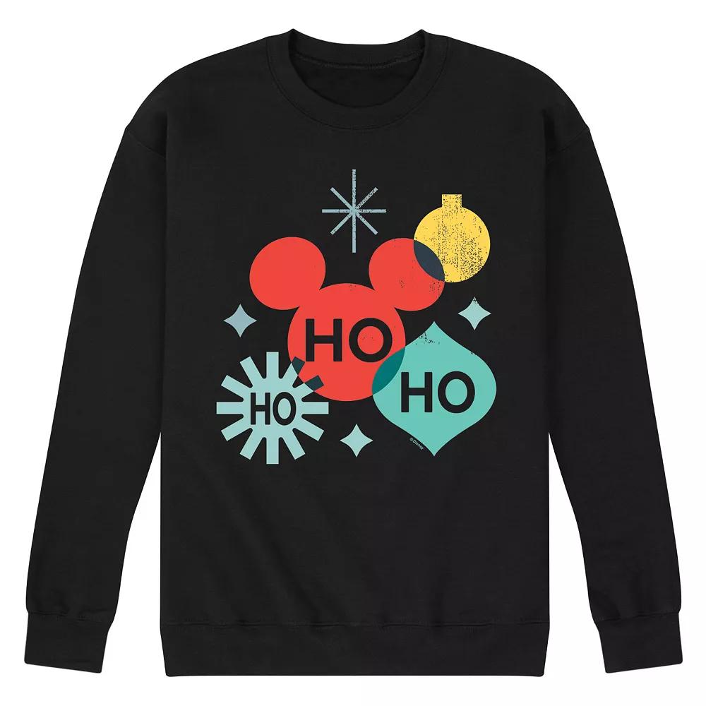 Disney's Men's Holiday Ho Ho Ho Shapes Fleece,  Product Image