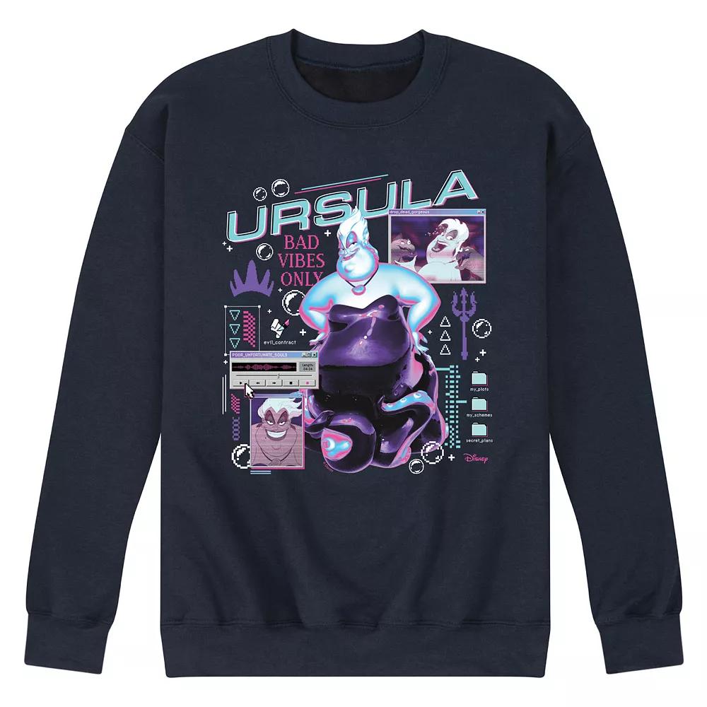 Disney Villains The Little Mermaid Ursula Men's Computer Fleece Sweatshirt,  Product Image