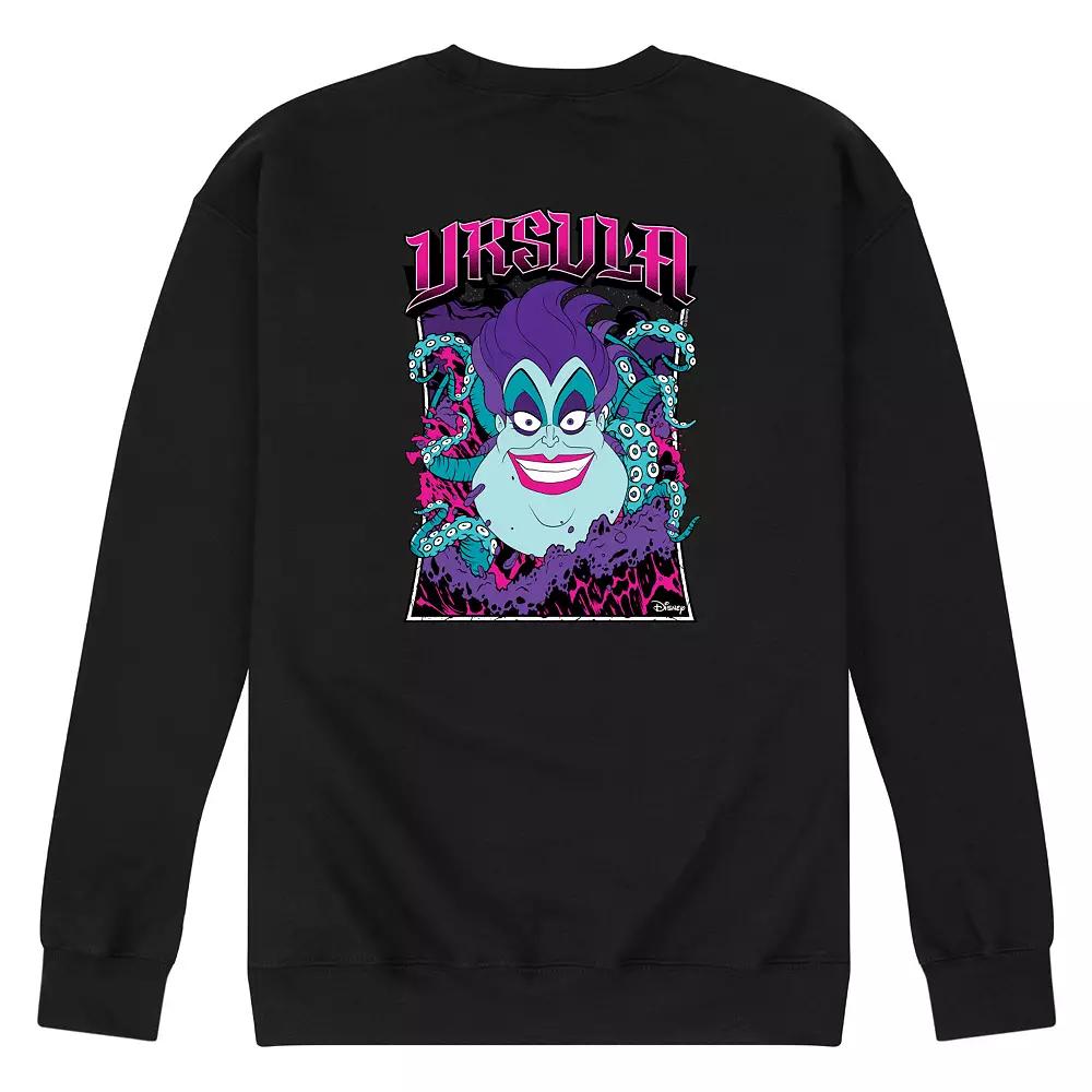 Disney Villains The Little Mermaid Ursula Men's Neon Poster Fleece Sweatshirt,  Product Image