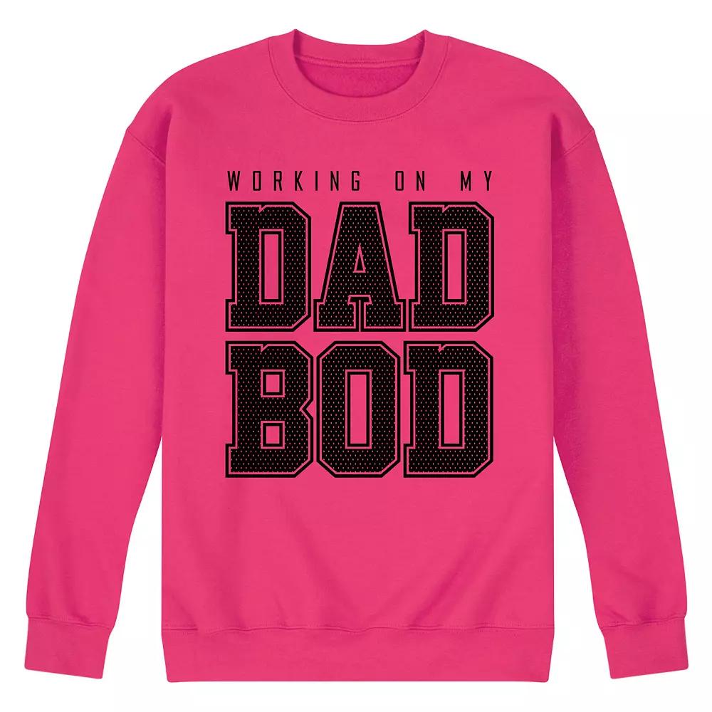 Men's Dad Bod Fleece Sweatshirt,  Product Image