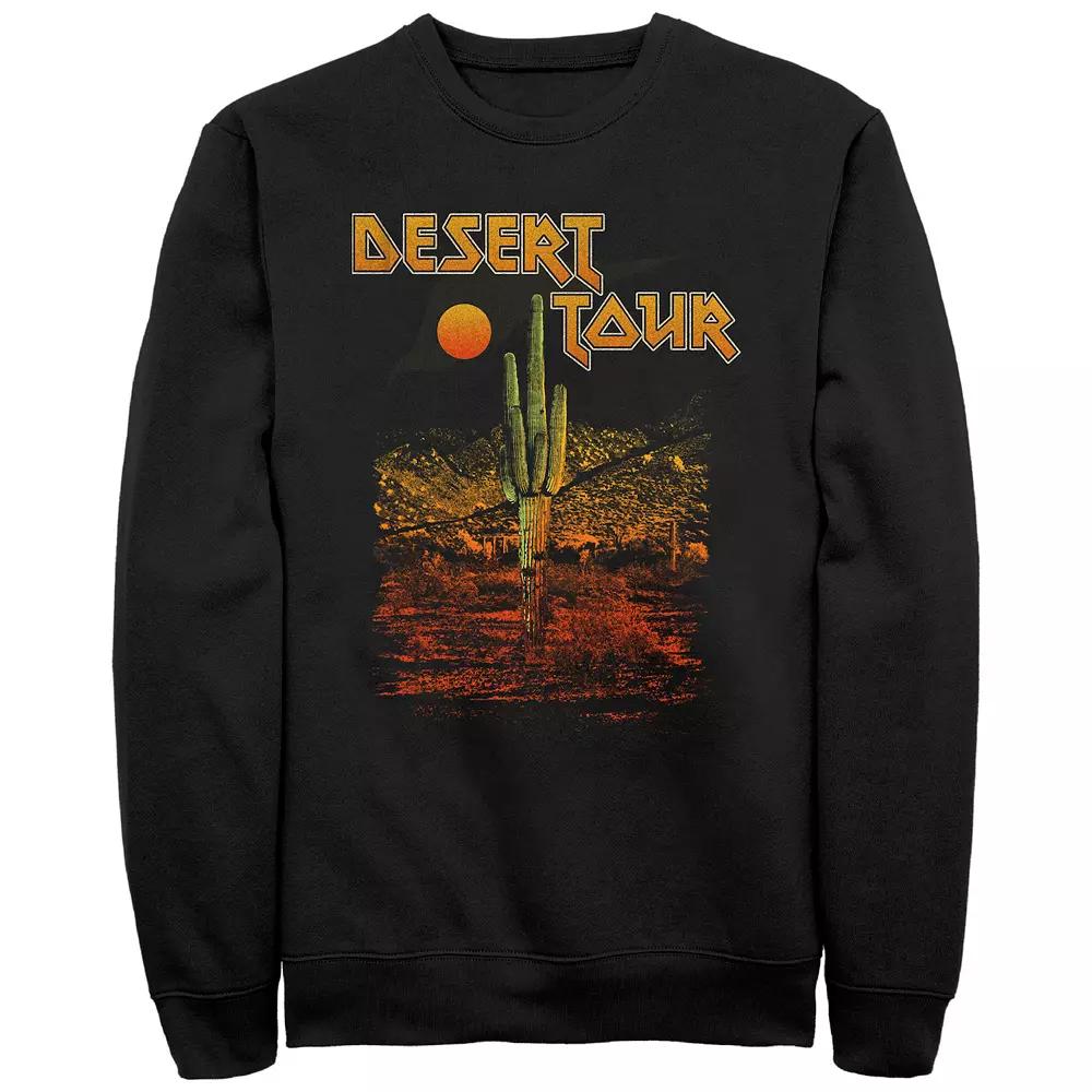 Men's Trendy Desert Tour Gradient Text Sweatshirt,  Product Image