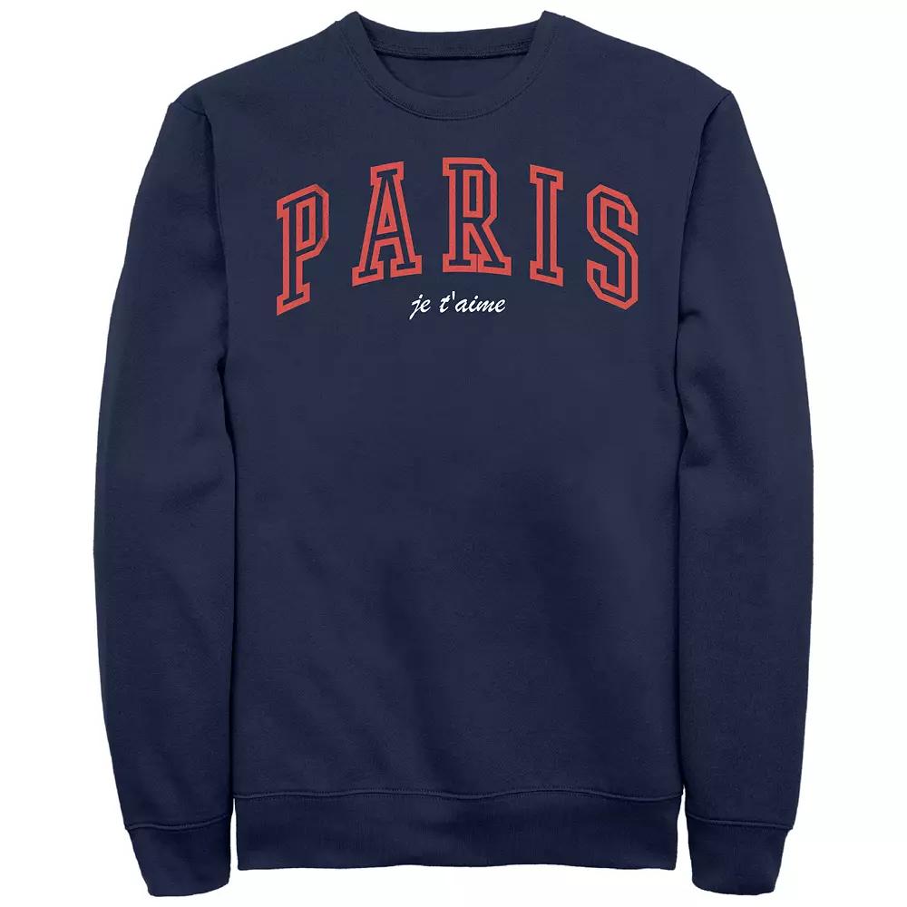 Men's Paris Je T'Aime Fleece,  Product Image