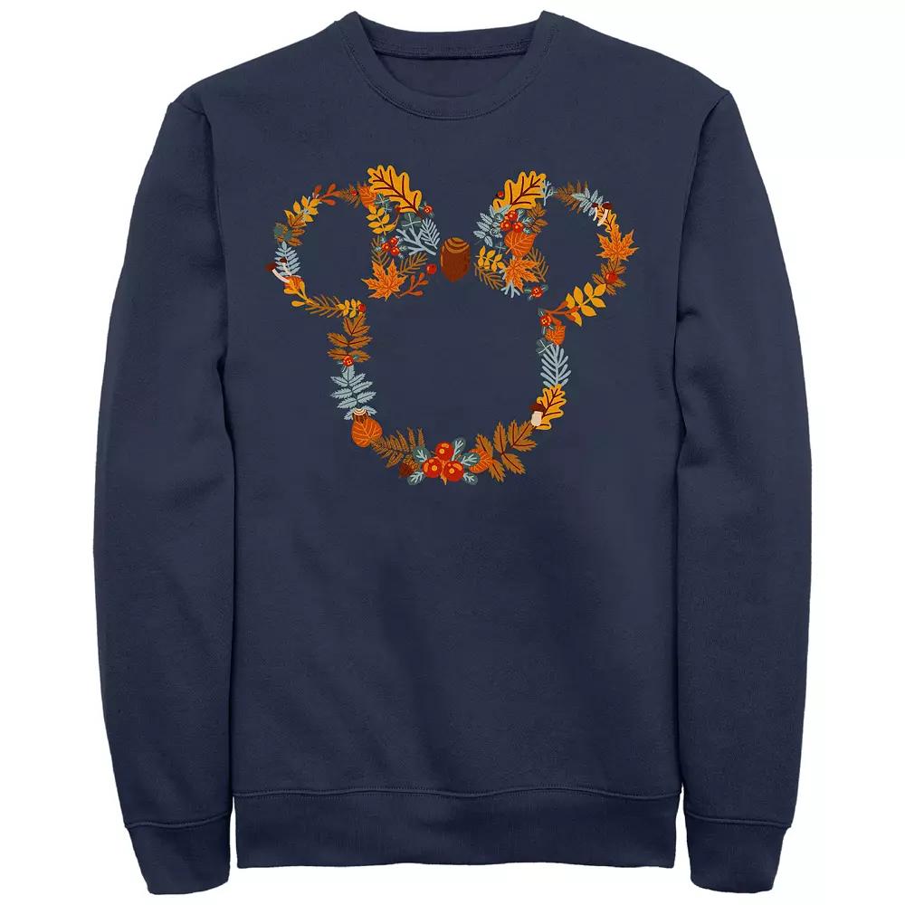 Disney's Mickey Mouse Autumn Wreath Men's Graphic Fleece,  Product Image