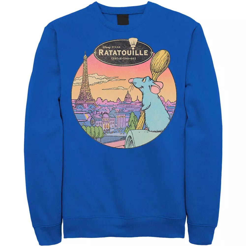 Disney / Pixar's Ratatouille Men's Over Look Paris Sweatshirt,  Product Image