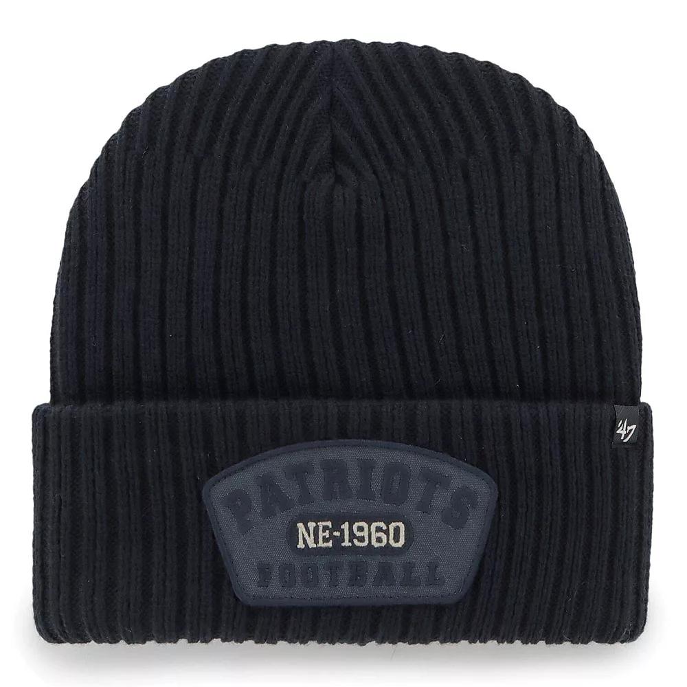Men's '47 Navy New England Patriots Ridgeway Cuffed Knit Hat, Blue Product Image