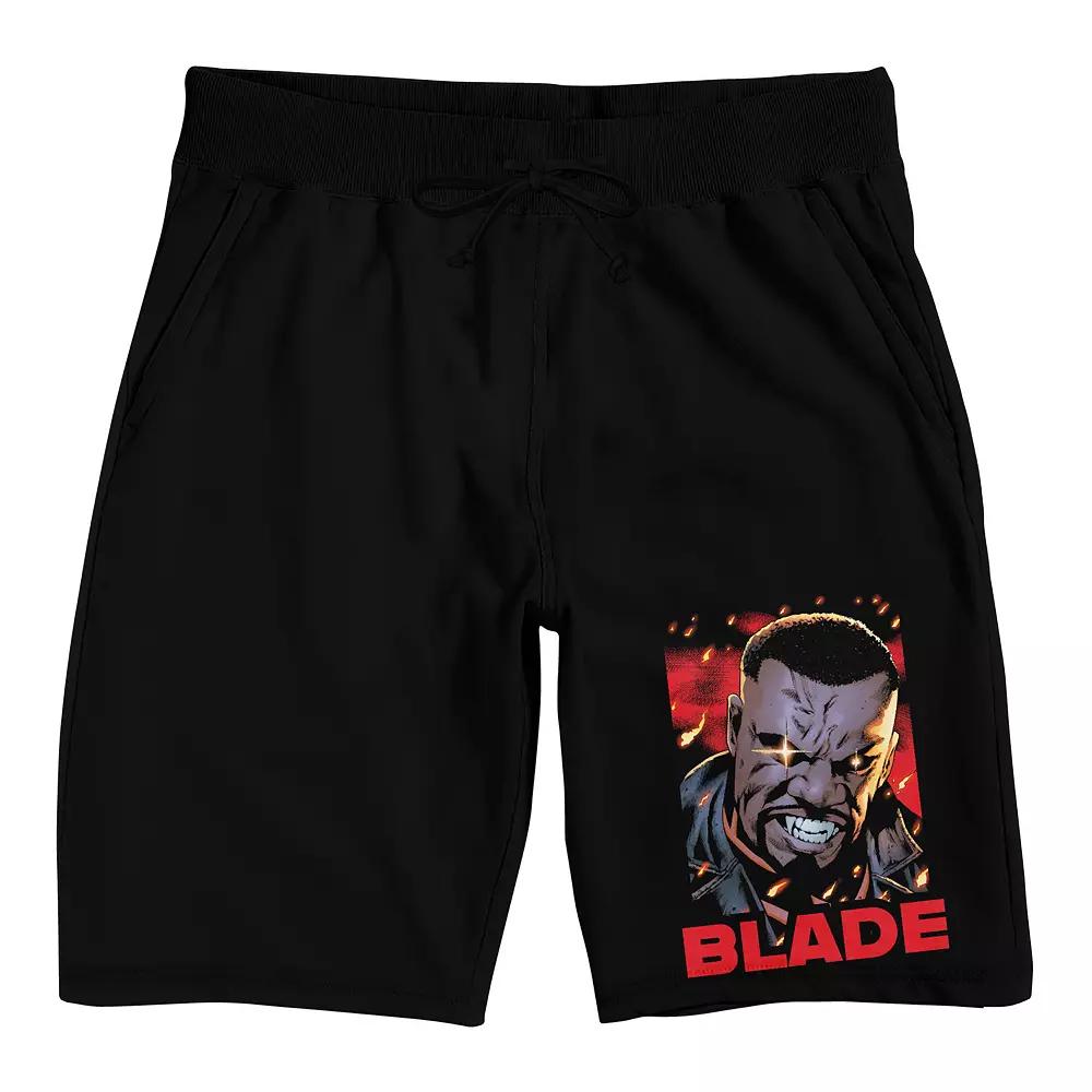 Men's Blade Marvel Universe Pajama Shorts, Size: XXL, Black Product Image