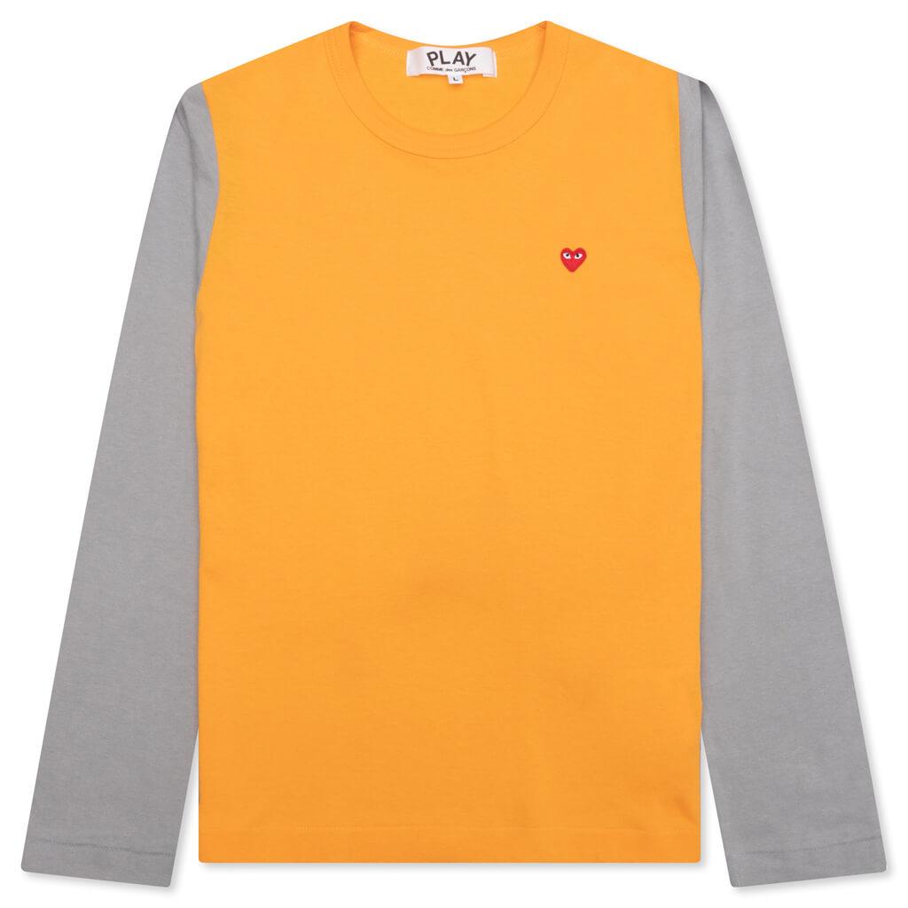 Women's Bi-Color T-Shirt - Yellow/Grey Female Product Image