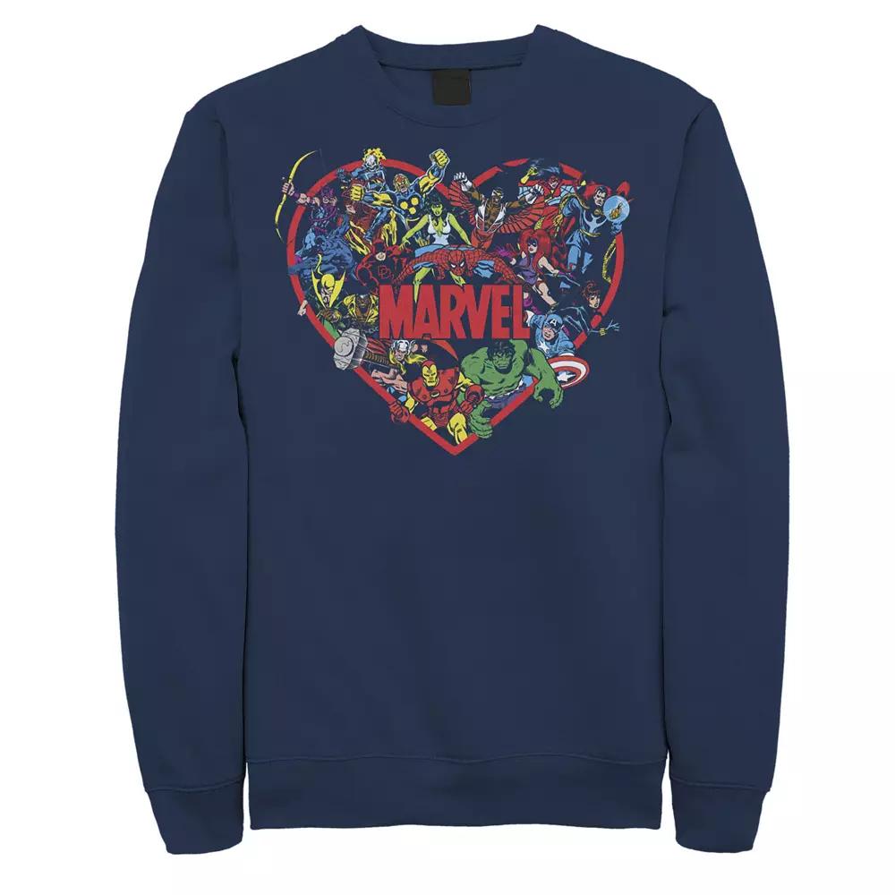 Men's Marvel Marvel Hero Heart Tee,  Product Image