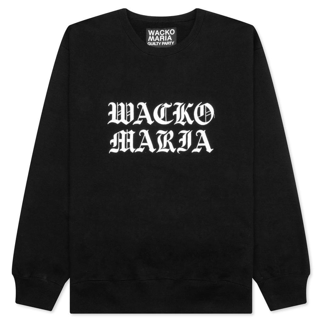Heavy Weight Crewneck Type-2 Sweatshirt - Black Male Product Image