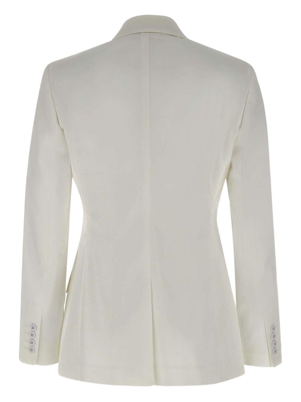 notched-lapels button blazer Product Image