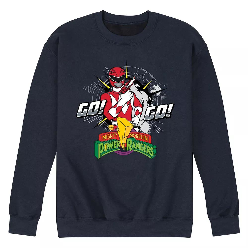 Men's Power Rangers Red Ranger Sweatshirt,  Product Image