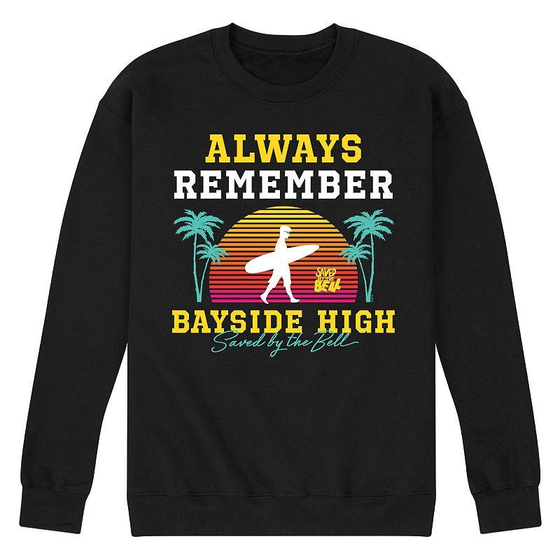 Men's Saved By The Bell Always Remember Long Sleeve Graphic Tee,  Product Image