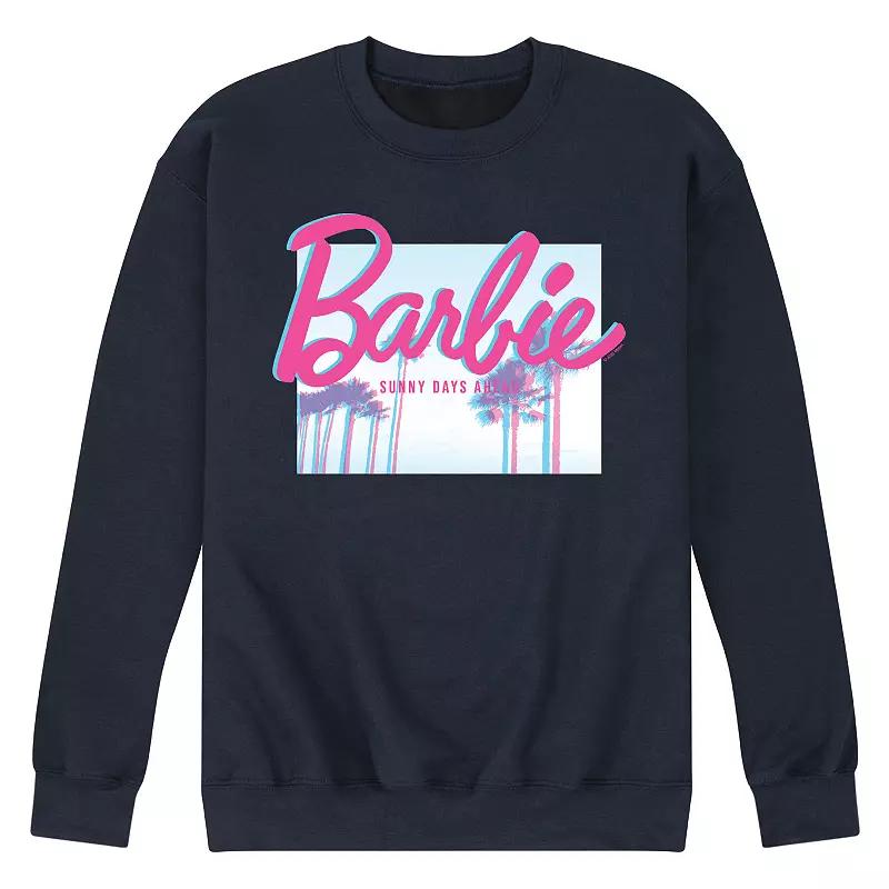 Men's Barbie Dream Summer Sunny Days Fleece Sweatshirt,  Product Image