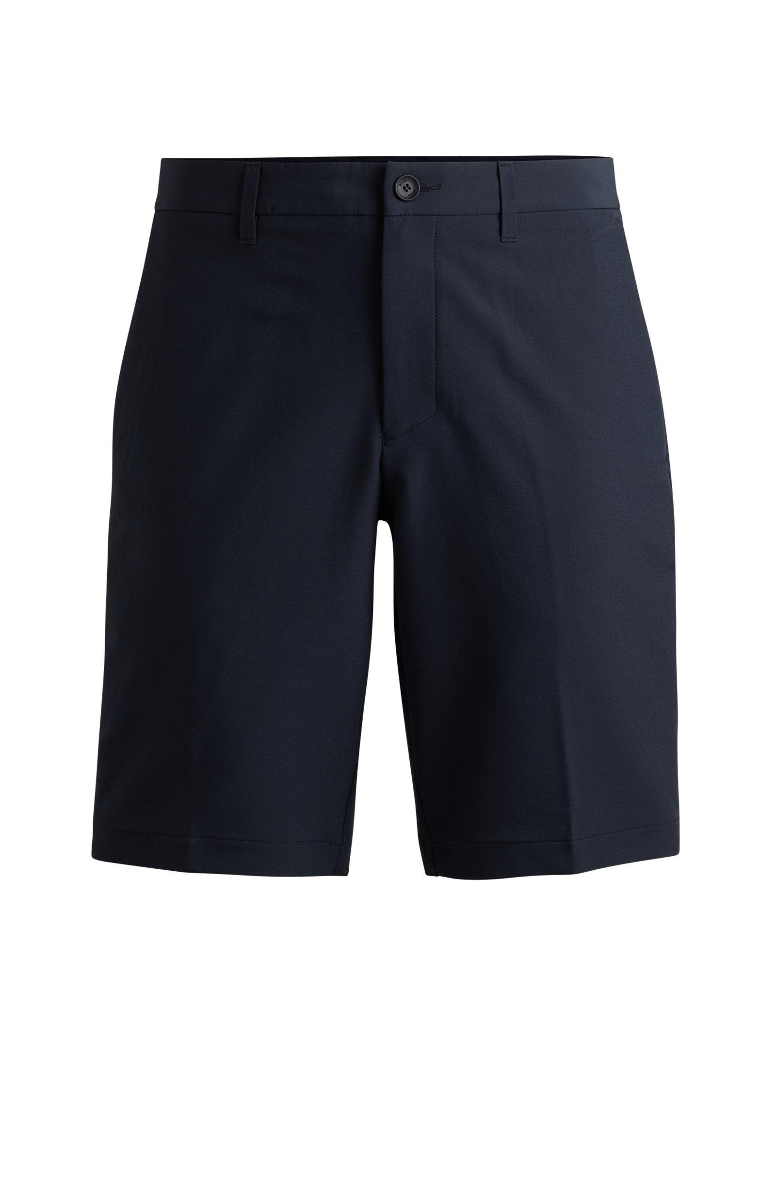 Boss Slim-fit Four-way Stretch Fabric Shorts Product Image