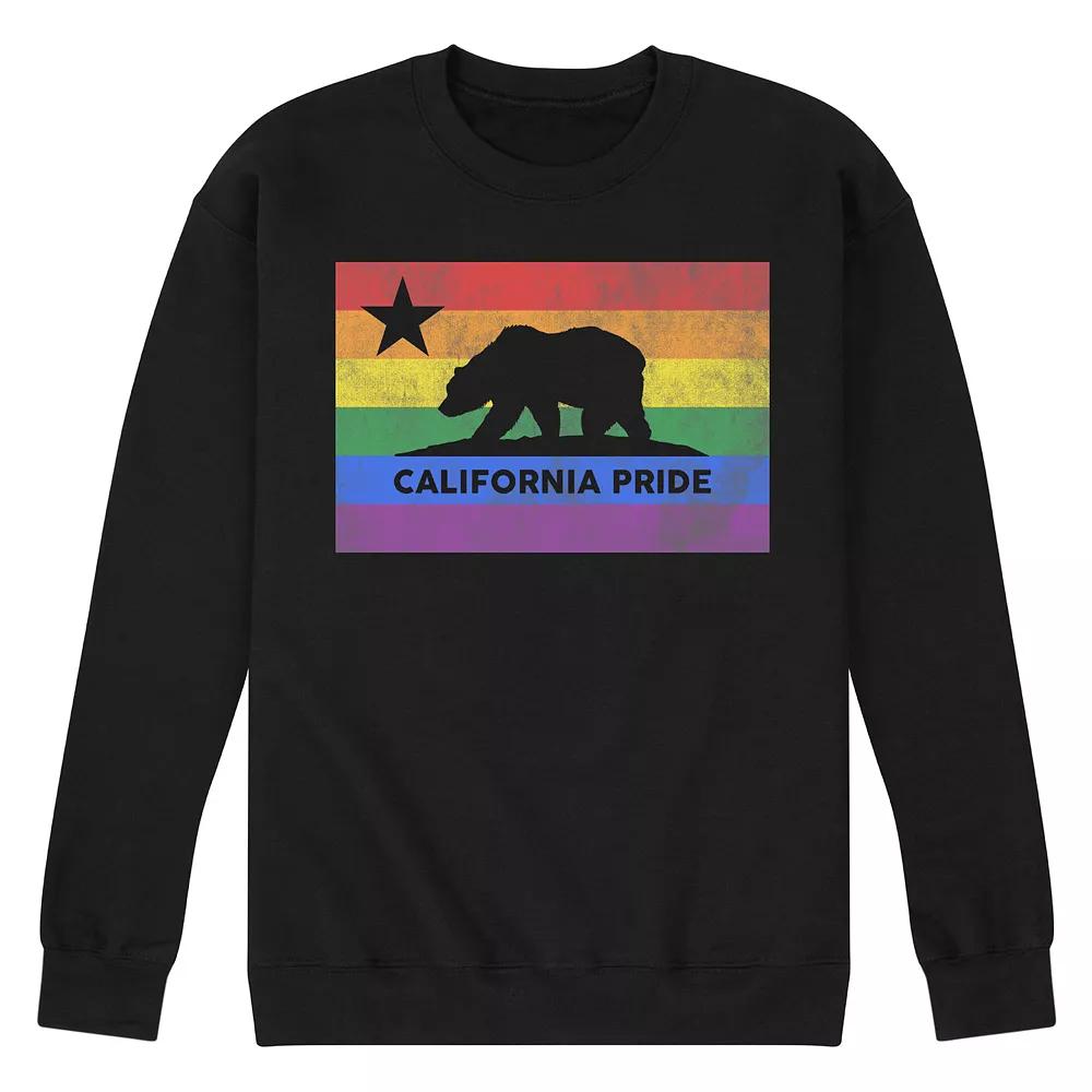 Men's California Pride Fleece Sweatshirt,  Product Image