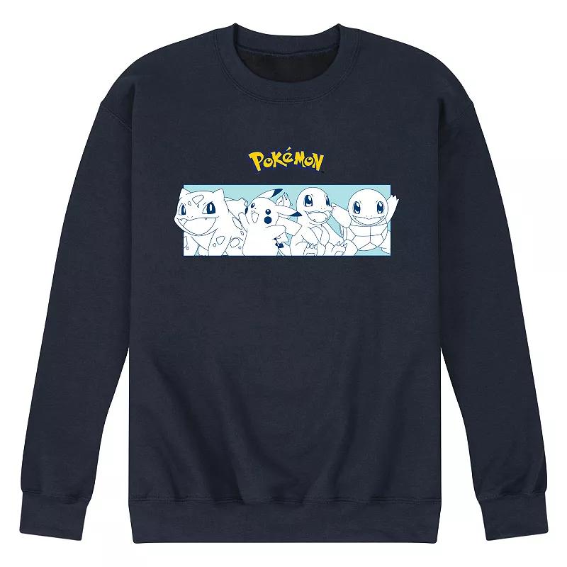 Mens Pokemon Starters Line Fleece Product Image