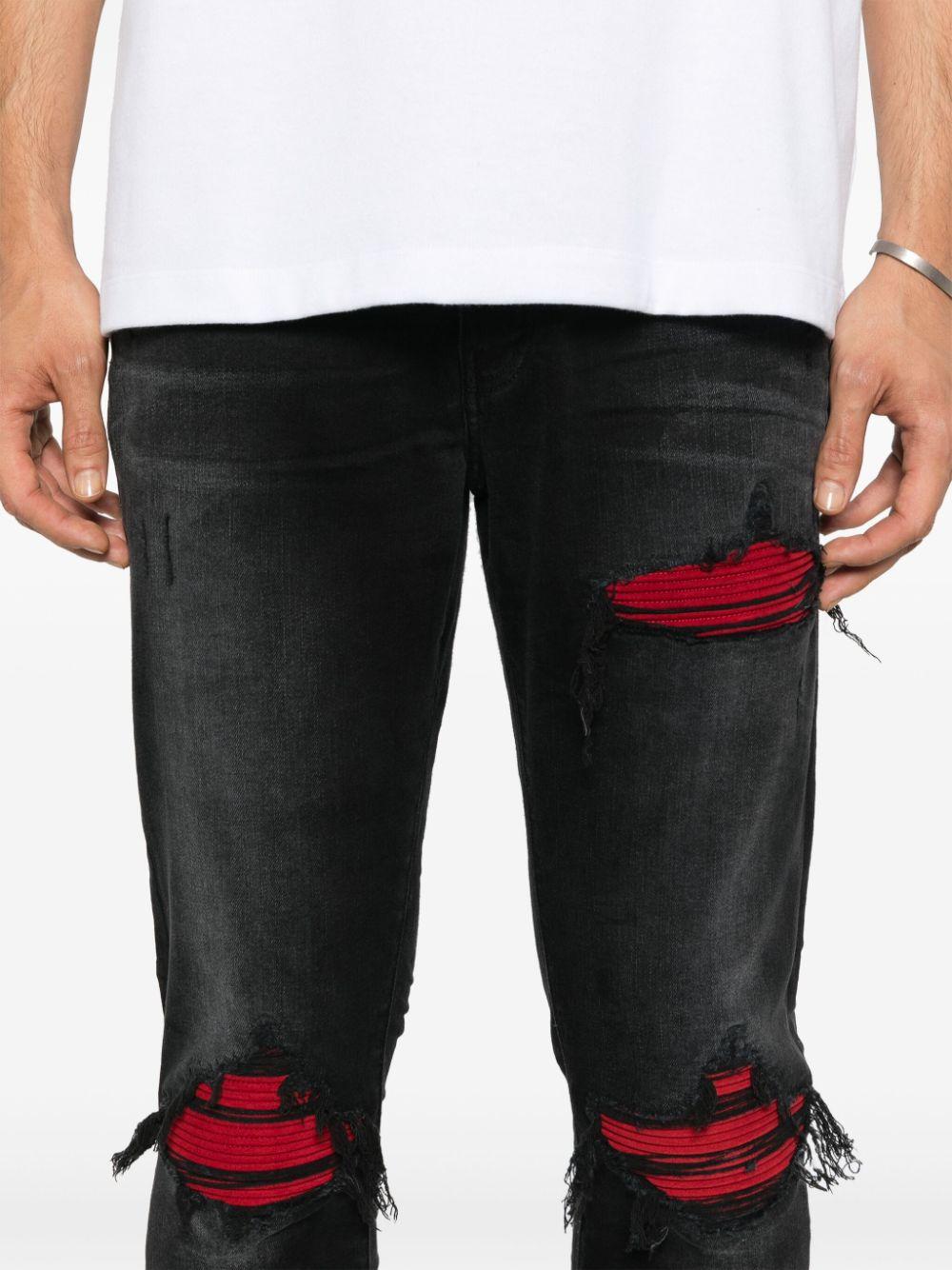 MX1 Suede skinny jeans Product Image