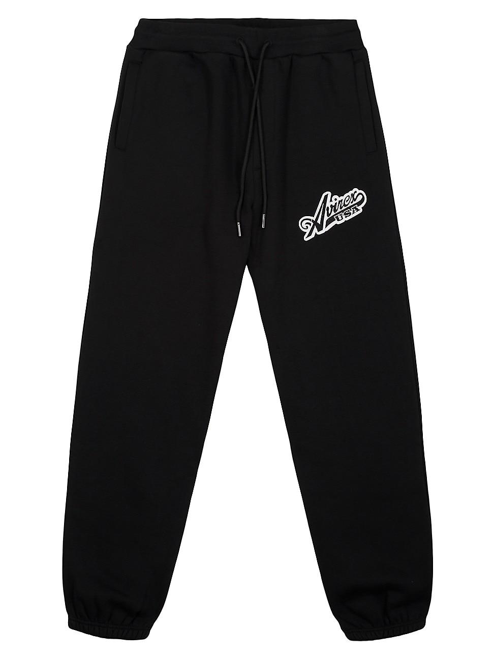 Mens Script Logo Cotton Joggers Product Image