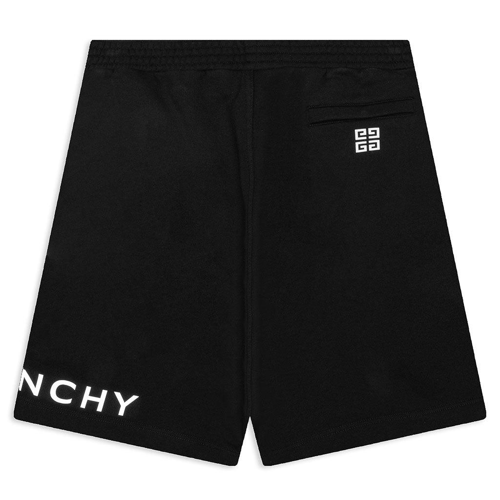 Reflective Bermuda Shorts - Black Male Product Image