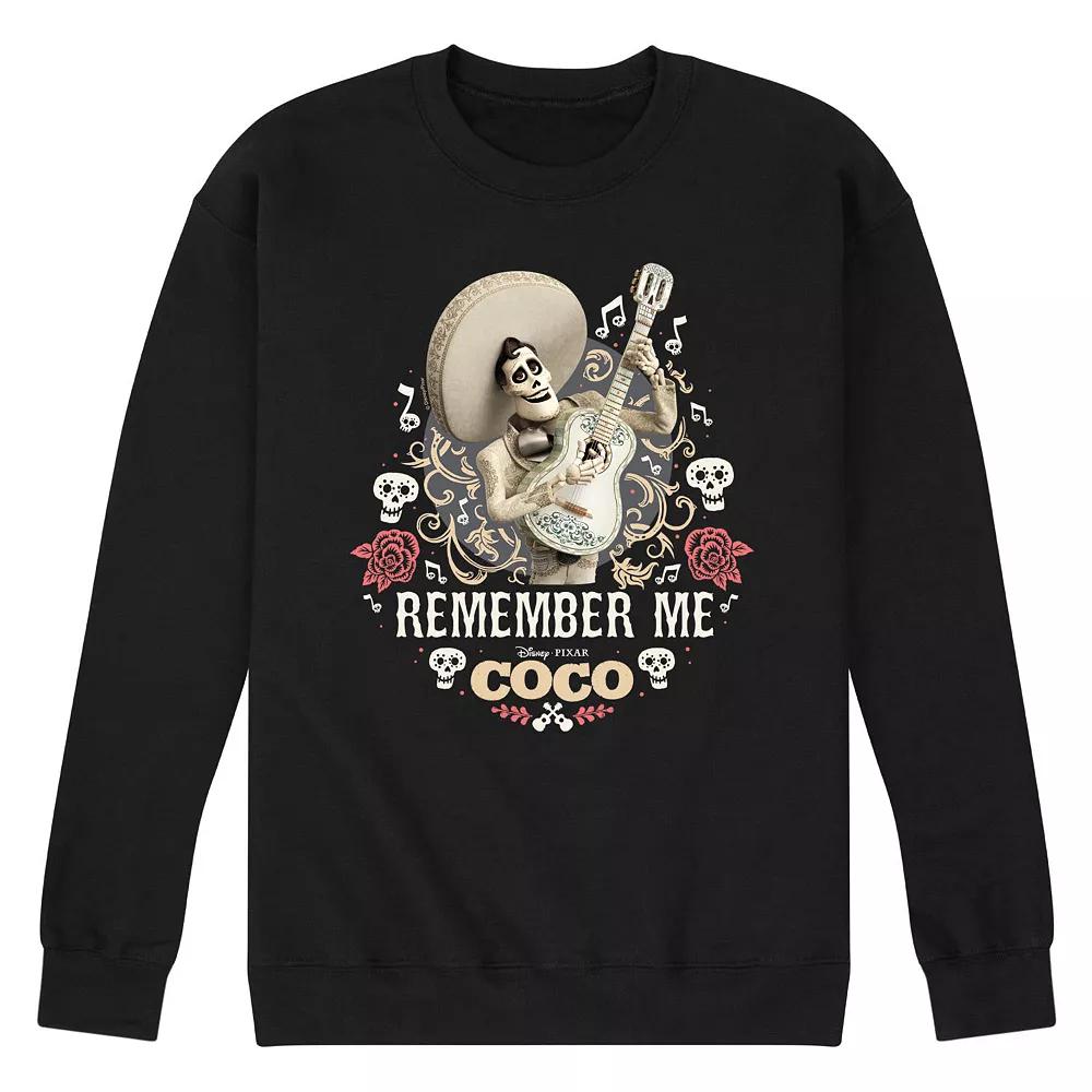 Disney / Pixar's Coco Men's Remember Me Ernesto Fleece Sweatshirt,  Product Image