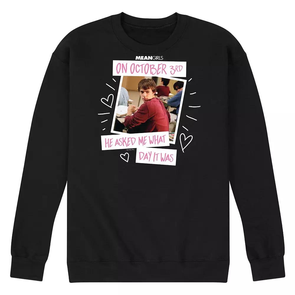 Men's Mean Girls October 3rd Fleece Sweatshirt,  Product Image