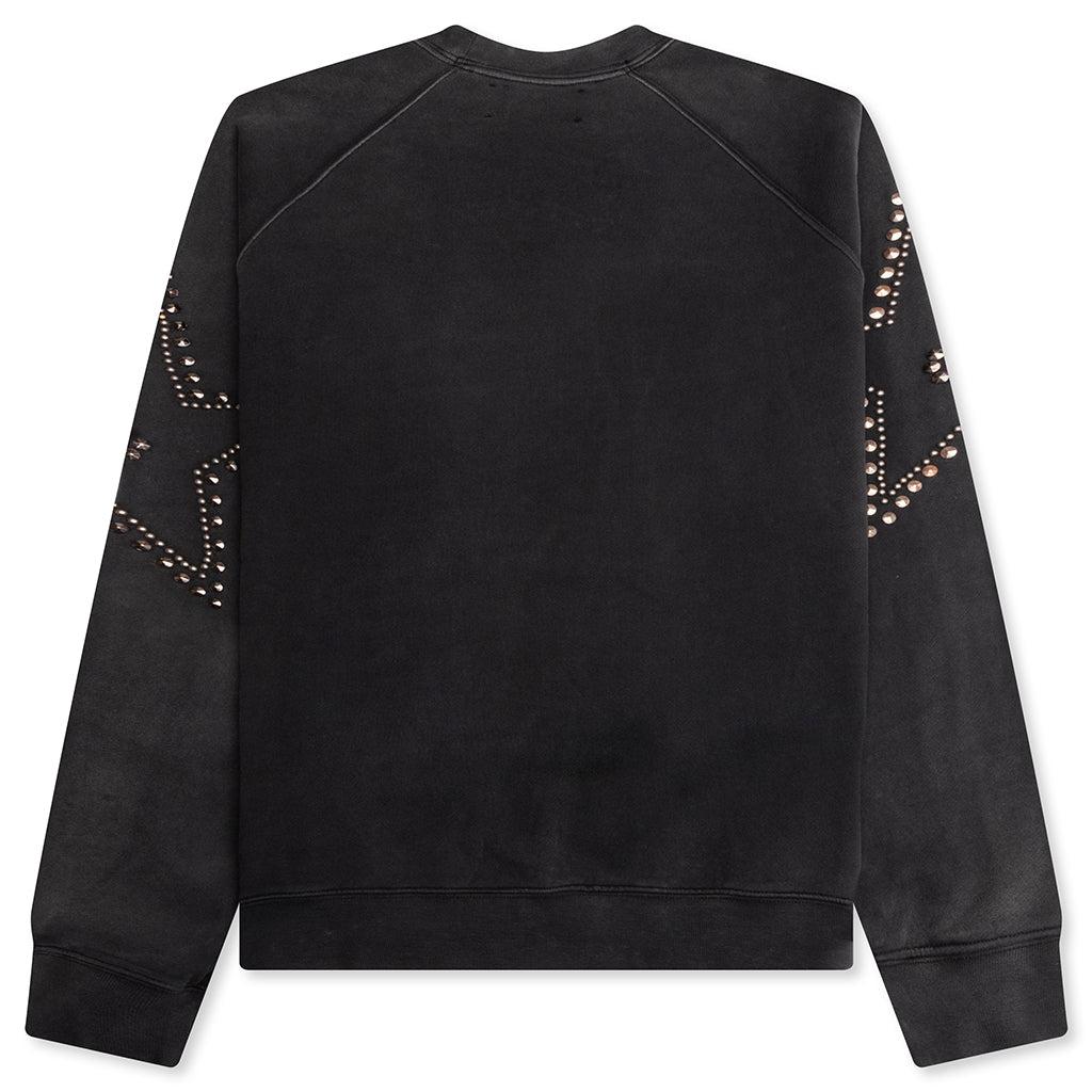 Star Studded Crewneck - Black Male Product Image