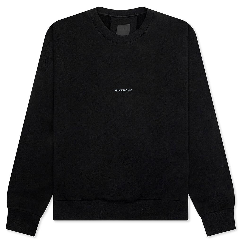 Tarot Print Boxy Fit Long Sleeve T-Shirt - Black Male Product Image