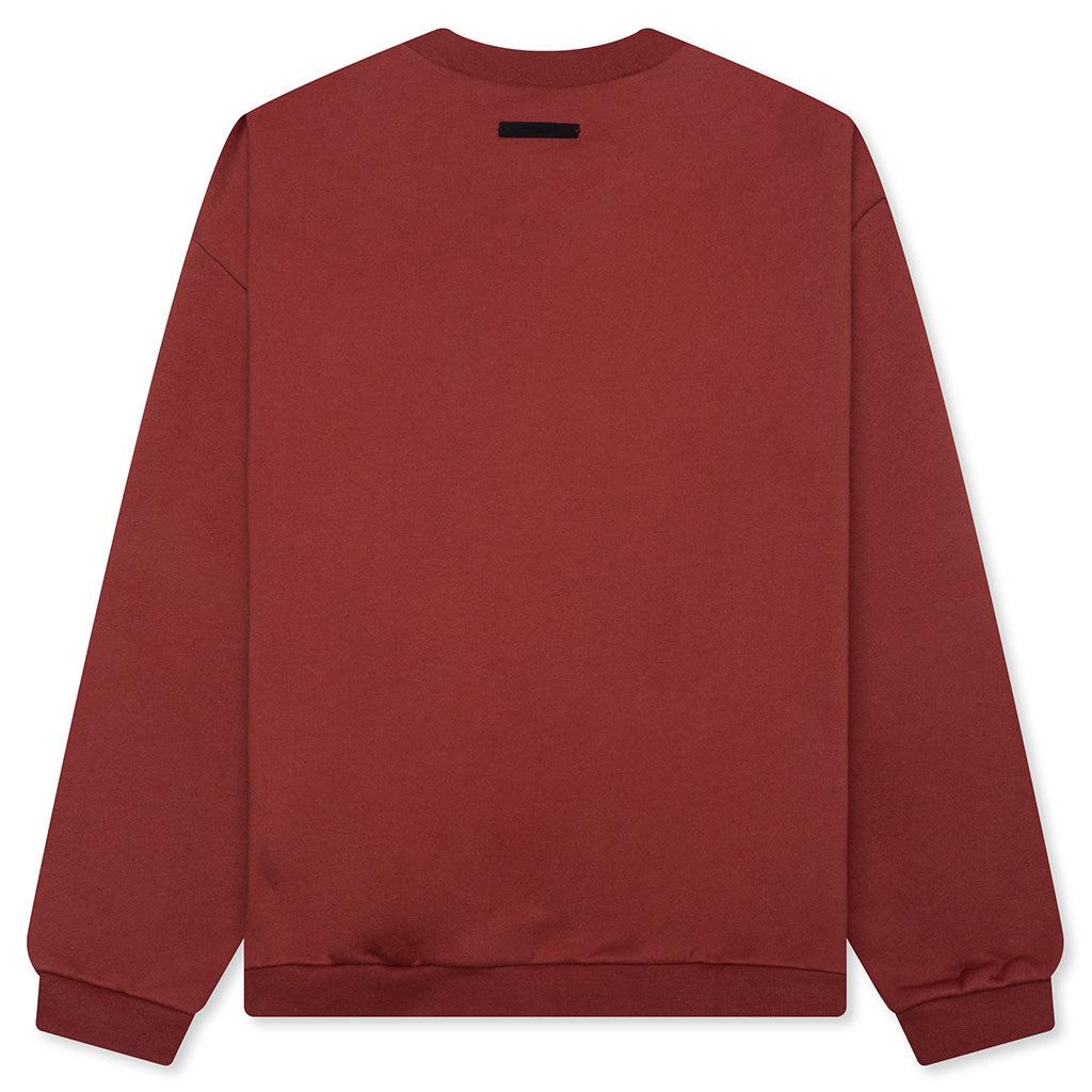 Fleece Crewneck - Crimson Male Product Image