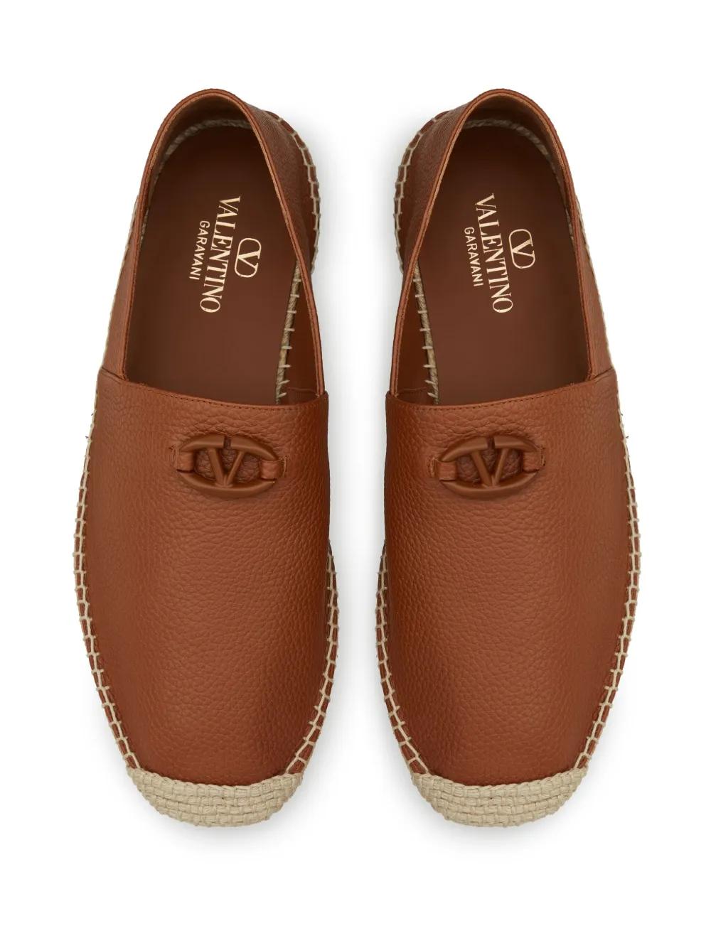 VLogo leather espadrilles  Product Image