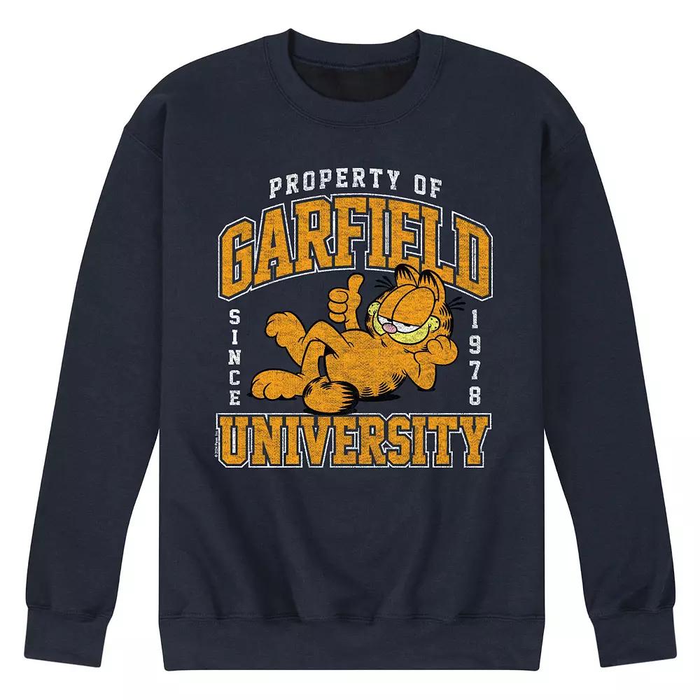 Men's Garfield Varsity Fleece Sweatshirt,  Product Image