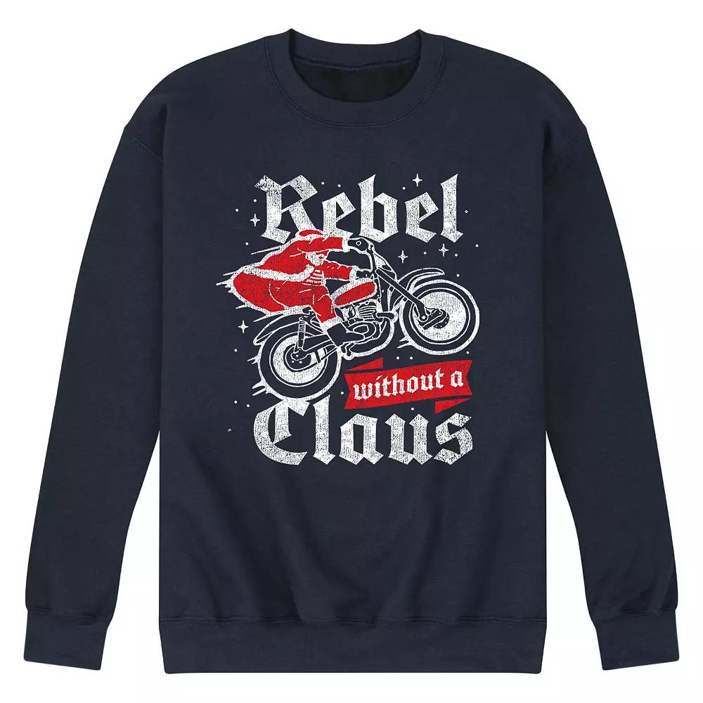 Men's Rebel Without Claus Sweatshirt,  Product Image