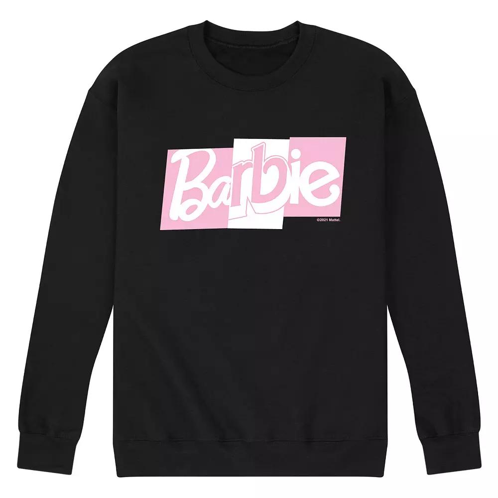Men's Barbie Logo Fleece Sweatshirt,  Product Image