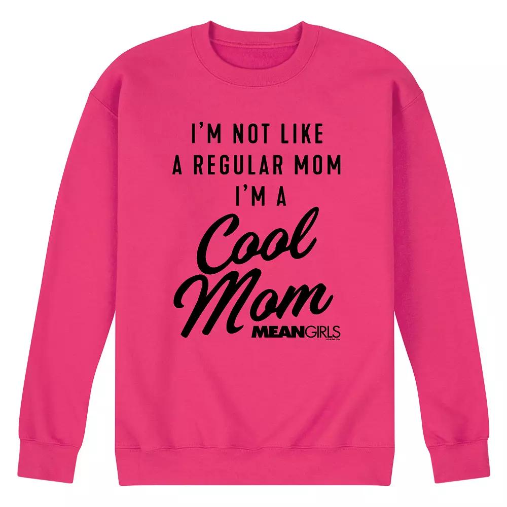 Men's Mean Girls Cool Mom Fleece Sweatshirt,  Product Image