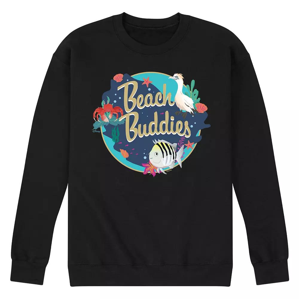 Disney's The Little Mermaid Men's Beach Buddies Graphic Tee,  Product Image