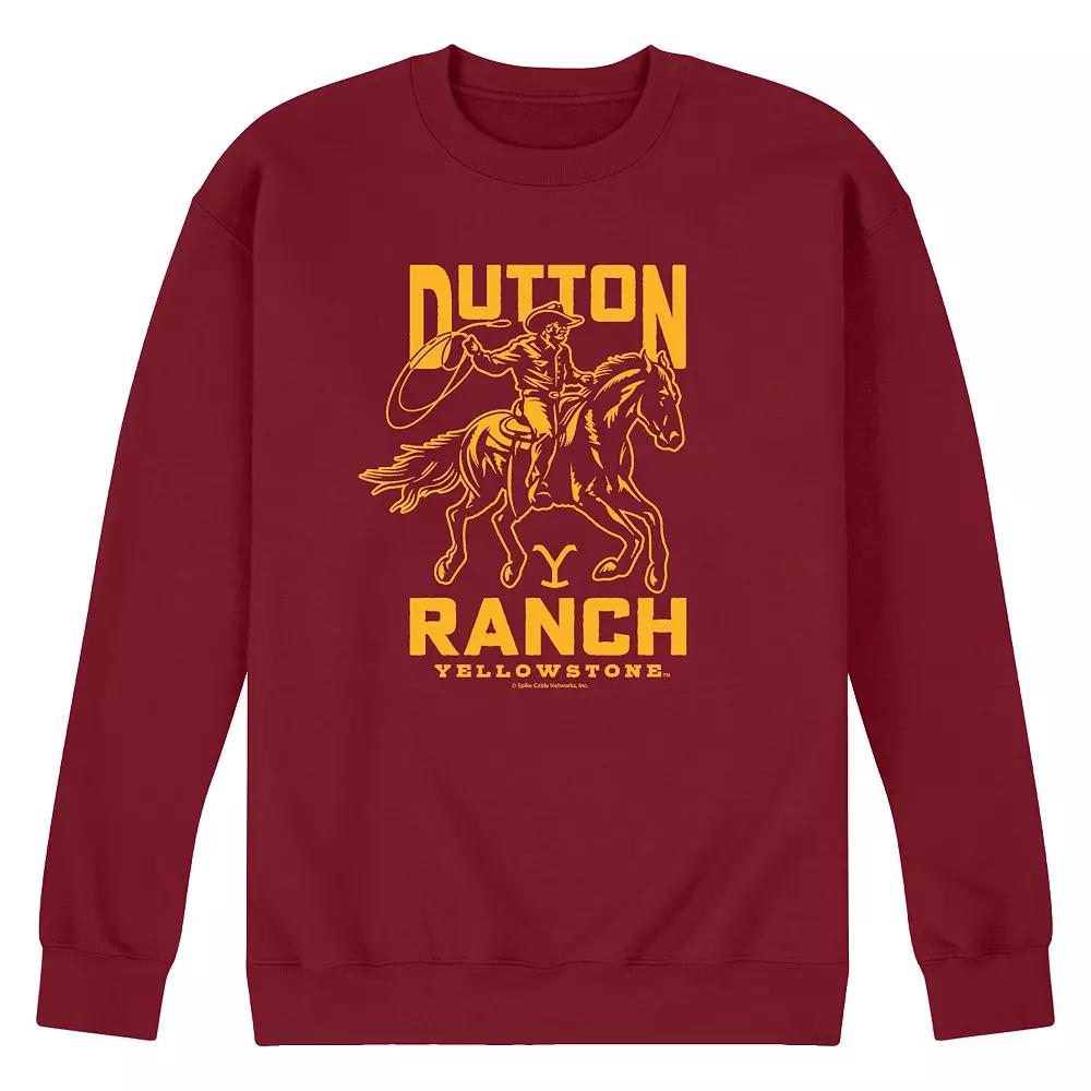 Men's Dr. Seuss The Grinch Grinchy Greetings Fleece Sweatshirt,  Product Image