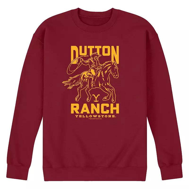 Men's Dr. Seuss The Grinch Grinchy Greetings Fleece Sweatshirt,  Product Image