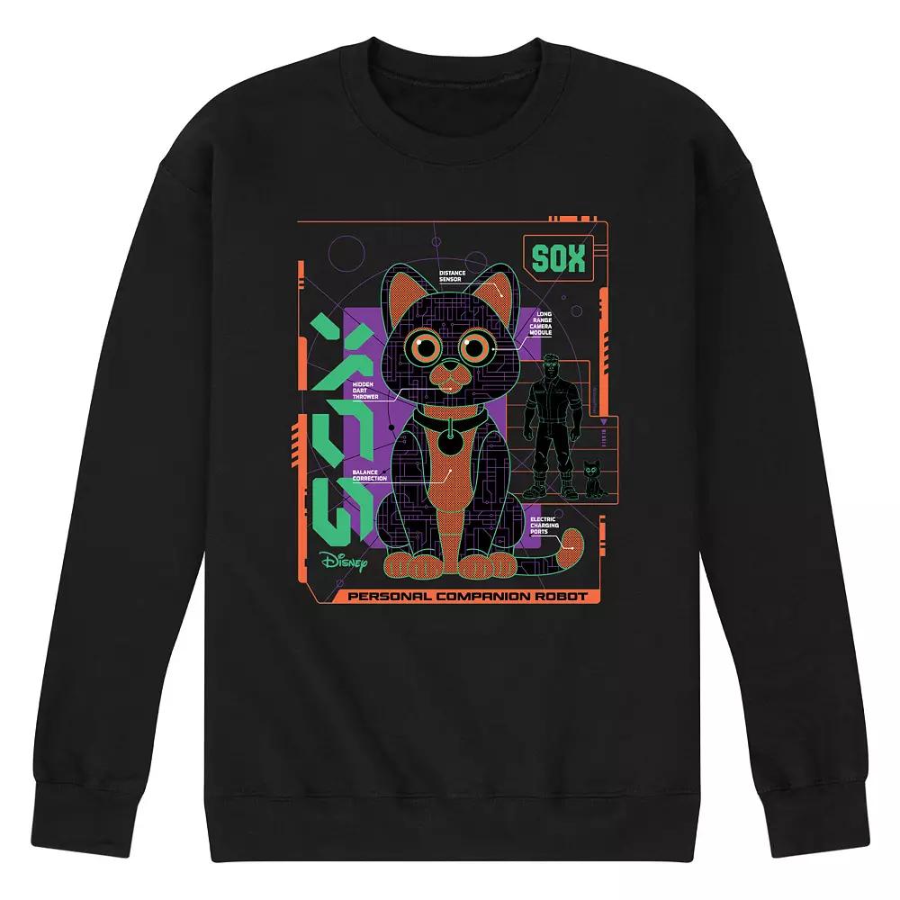 Disney / Pixar's Lightyear Sox Men's Fleece Sweatshirt,  Product Image