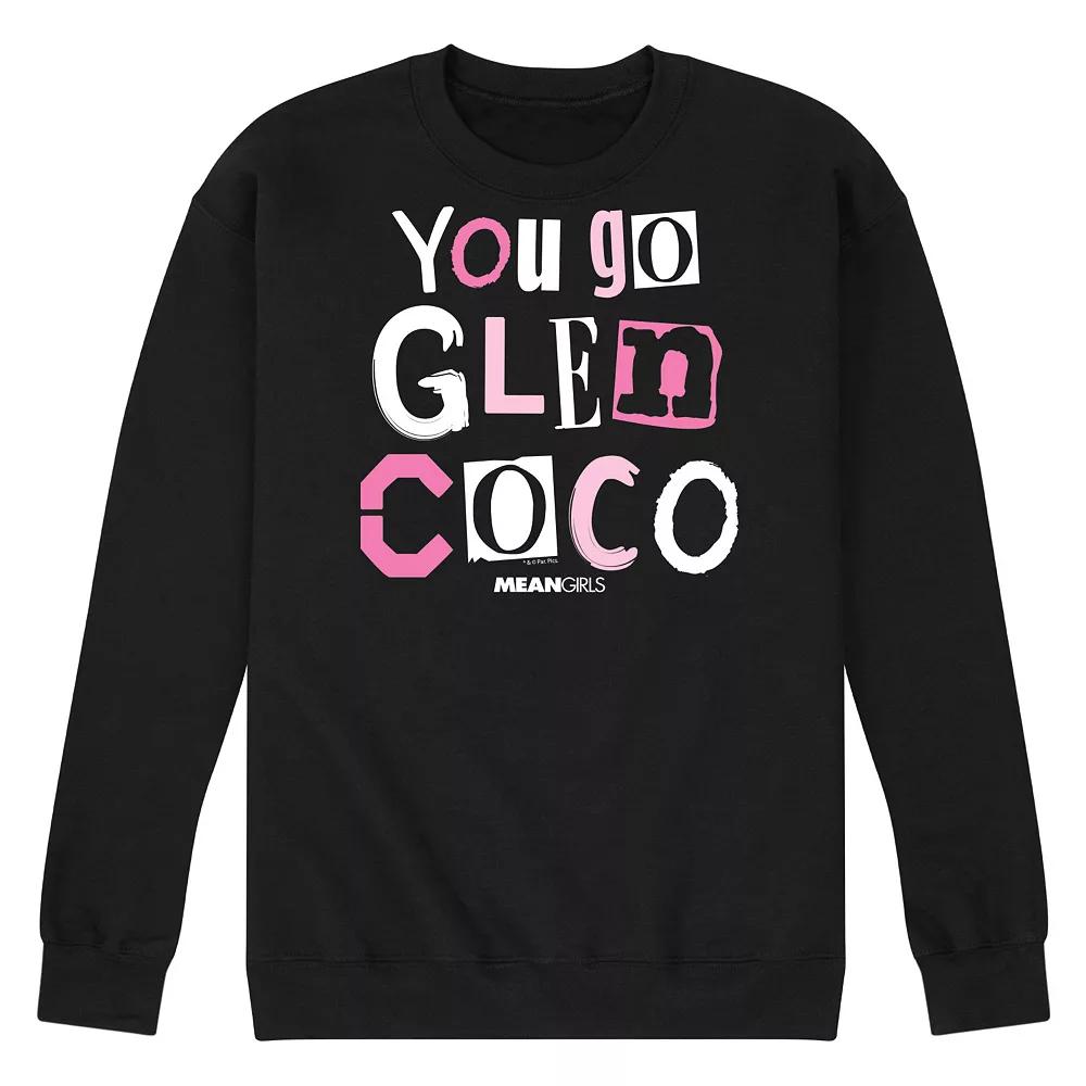 Men's Mean Girls You Go Glen Coco Fleece Sweatshirt,  Product Image