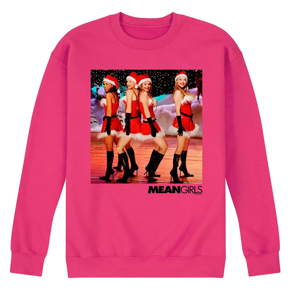 Men's Mean Girls Santa Fleece Sweatshirt,  Product Image