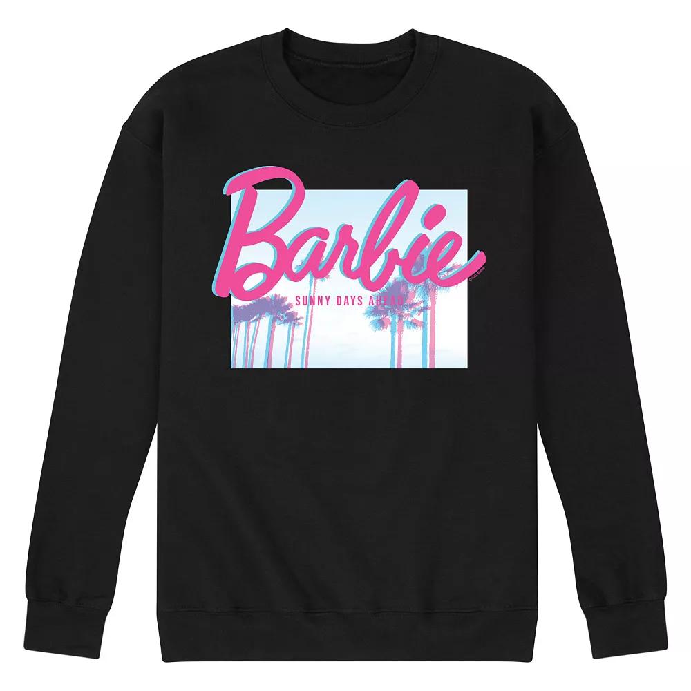 Men's Barbie Dream Summer Sunny Days Fleece Sweatshirt,  Product Image