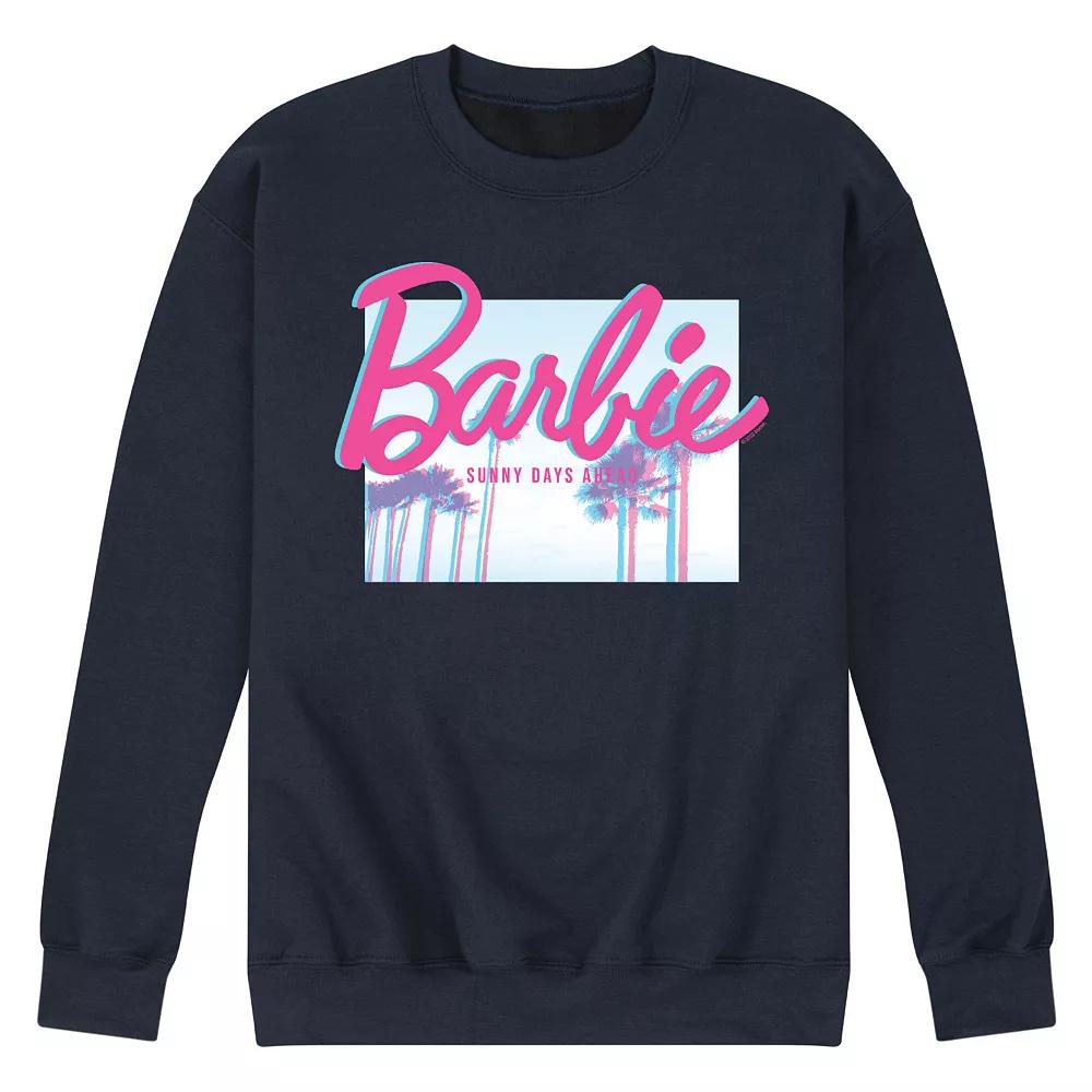 Men's Barbie Dream Summer Sunny Days Fleece Sweatshirt,  Product Image