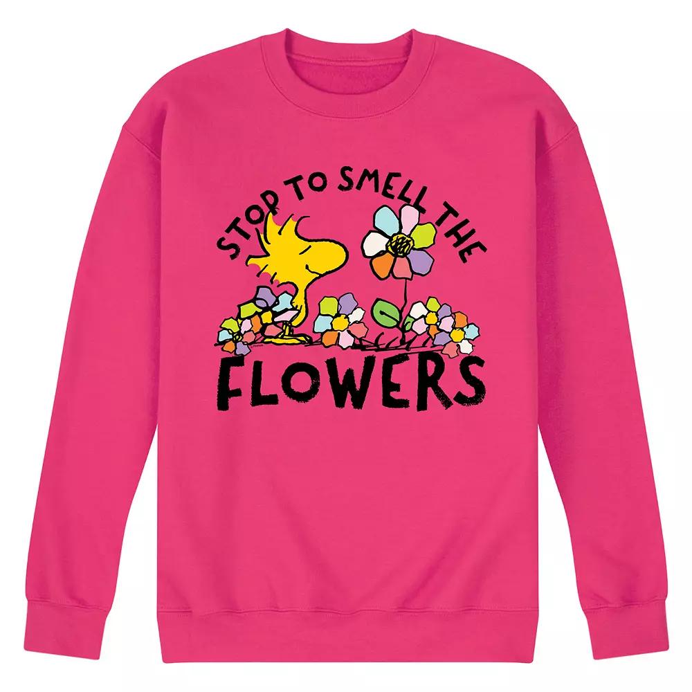Men's Peanuts Stop & Smell The Flowers Long Sleeve,  Product Image